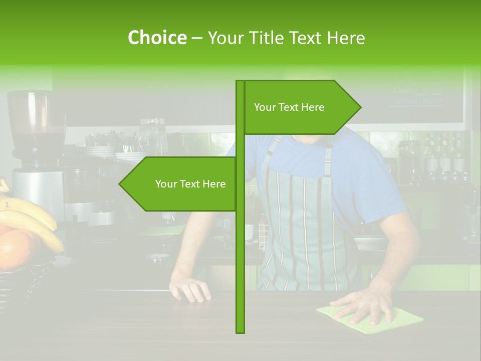 Portrait Job Sponge PowerPoint Template