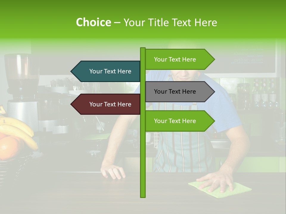 Portrait Job Sponge PowerPoint Template