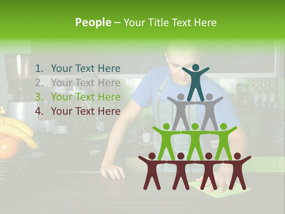 Portrait Job Sponge PowerPoint Template