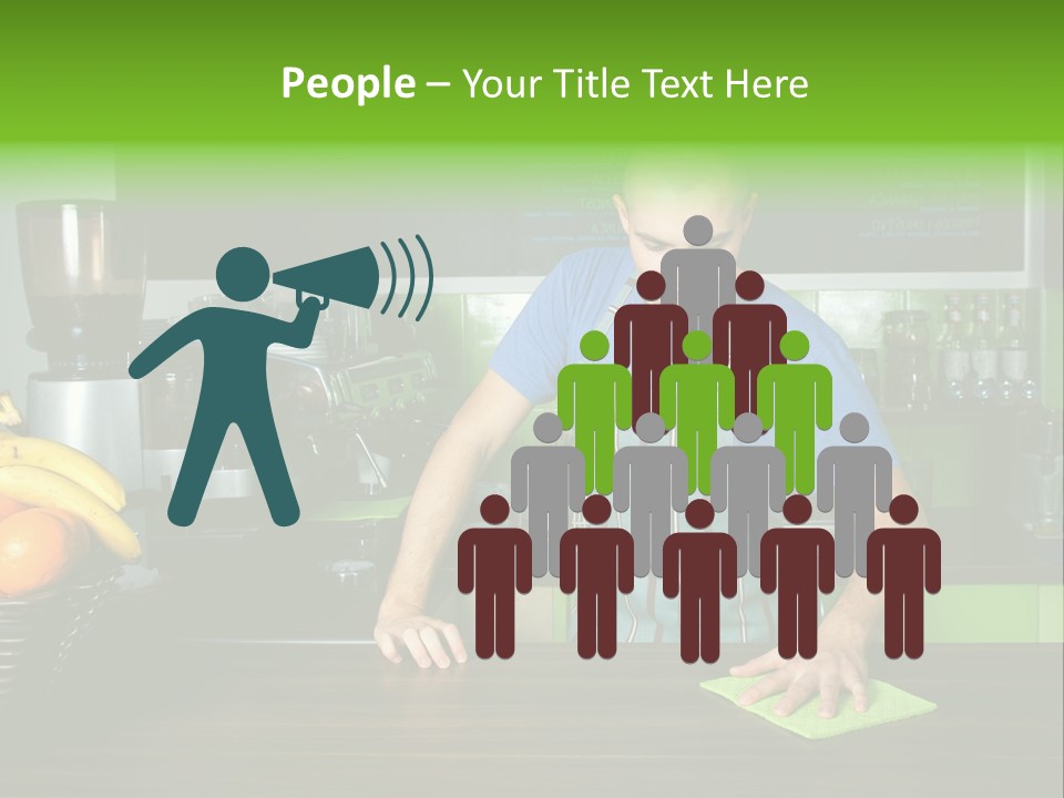 Portrait Job Sponge PowerPoint Template