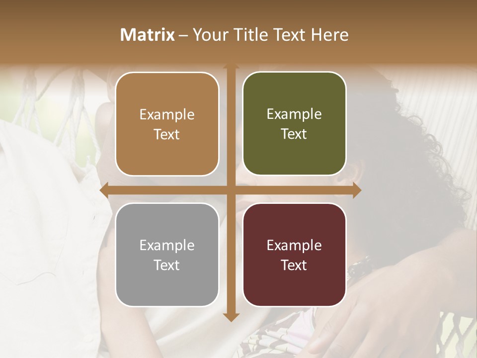 Sleeping Unconcerned Men And Women PowerPoint Template