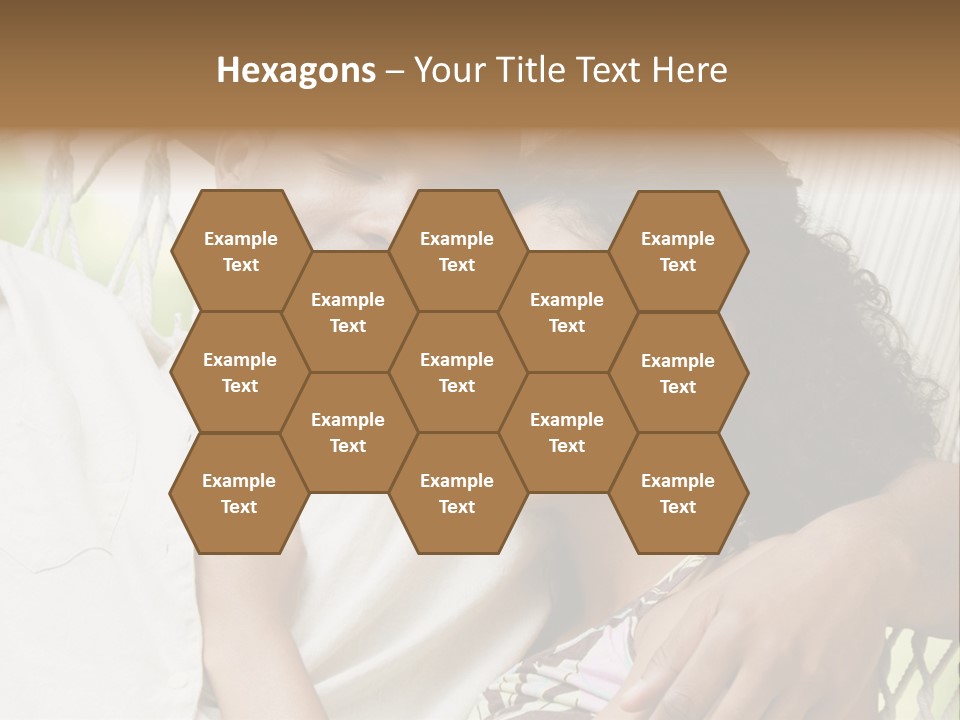 Sleeping Unconcerned Men And Women PowerPoint Template