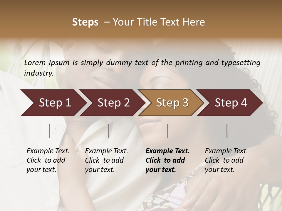 Sleeping Unconcerned Men And Women PowerPoint Template