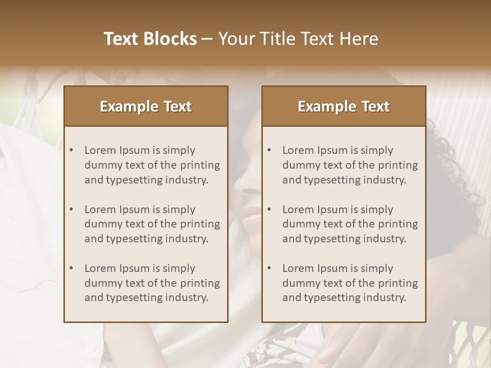 Sleeping Unconcerned Men And Women PowerPoint Template