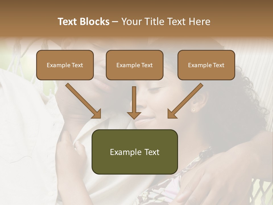 Sleeping Unconcerned Men And Women PowerPoint Template
