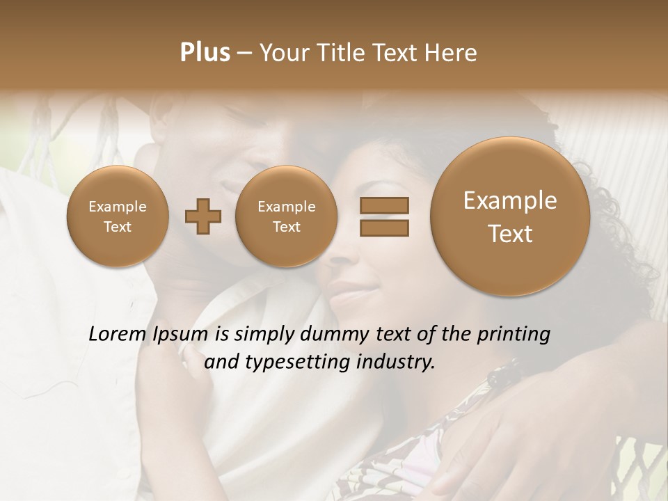Sleeping Unconcerned Men And Women PowerPoint Template