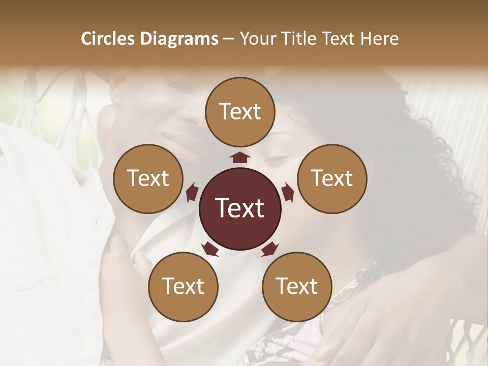 Sleeping Unconcerned Men And Women PowerPoint Template