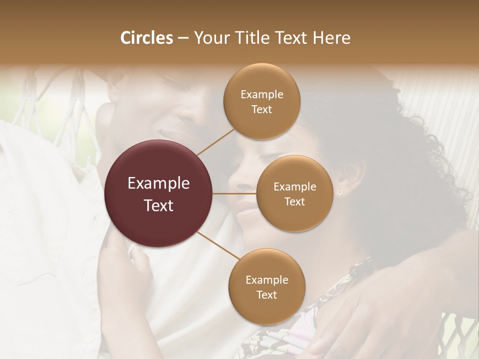 Sleeping Unconcerned Men And Women PowerPoint Template