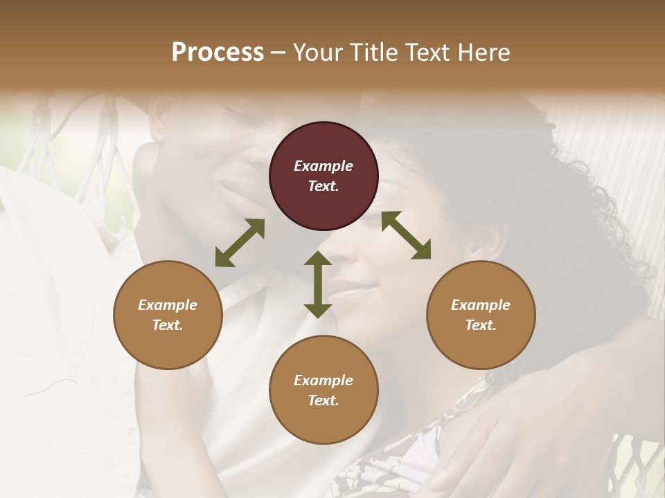 Sleeping Unconcerned Men And Women PowerPoint Template