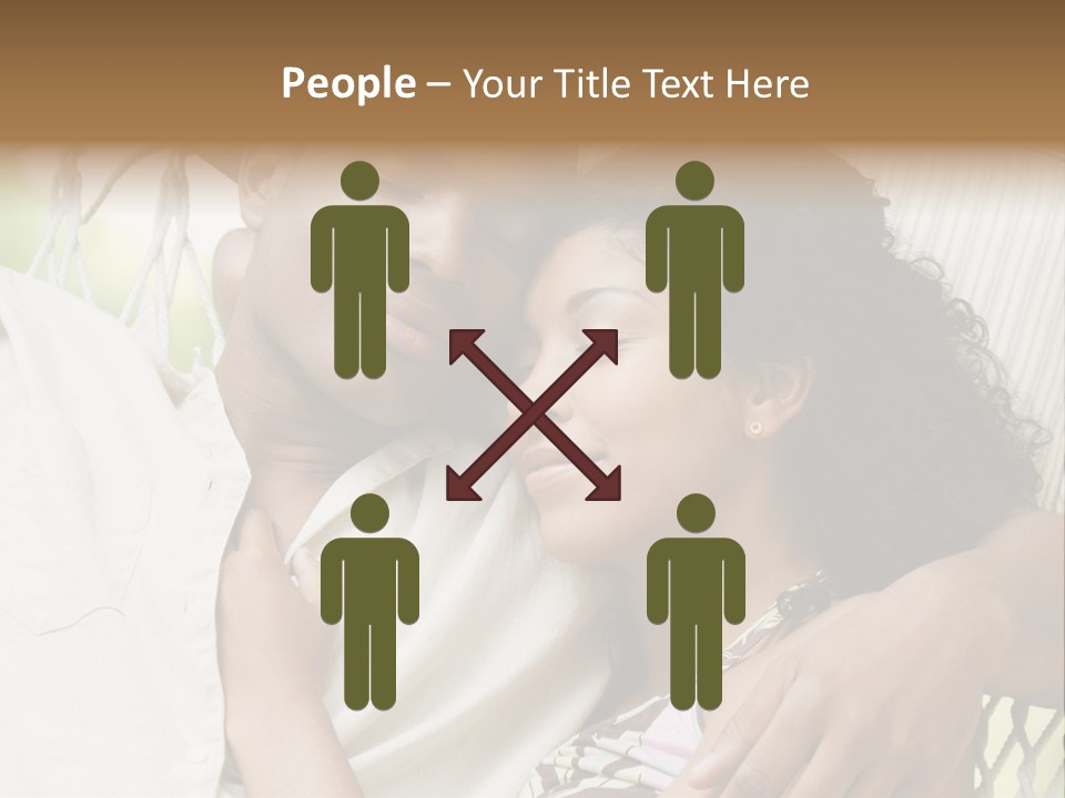 Sleeping Unconcerned Men And Women PowerPoint Template