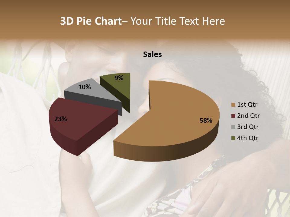 Sleeping Unconcerned Men And Women PowerPoint Template