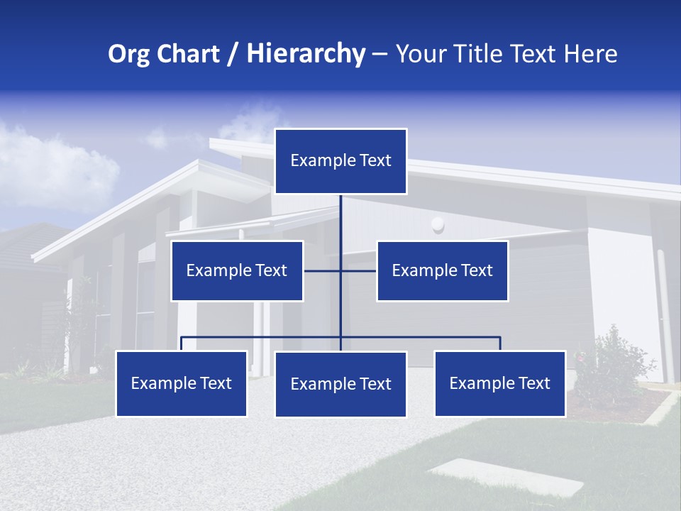 Blue Living Grey PowerPoint Template