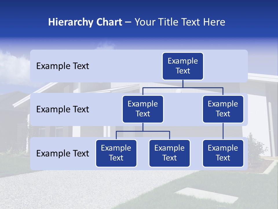 Blue Living Grey PowerPoint Template