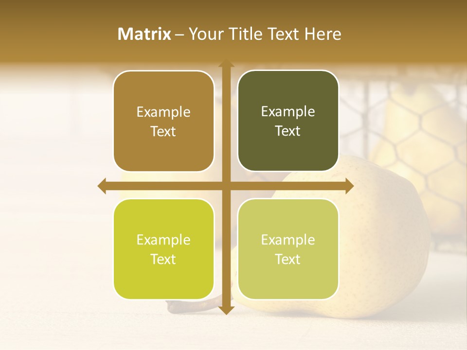 Couple Vitamin Color PowerPoint Template