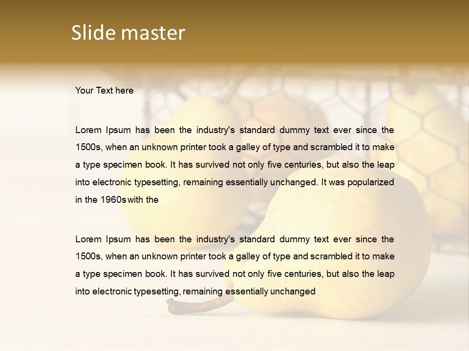 Couple Vitamin Color PowerPoint Template