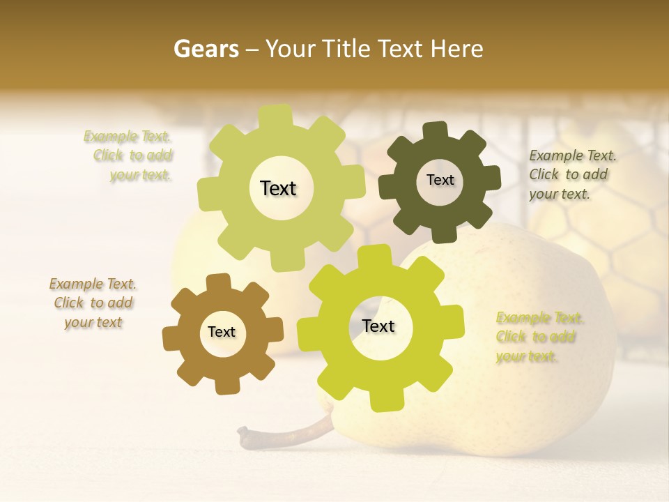 Couple Vitamin Color PowerPoint Template