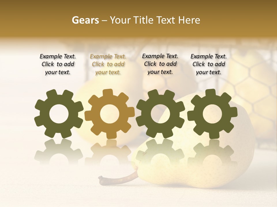 Couple Vitamin Color PowerPoint Template