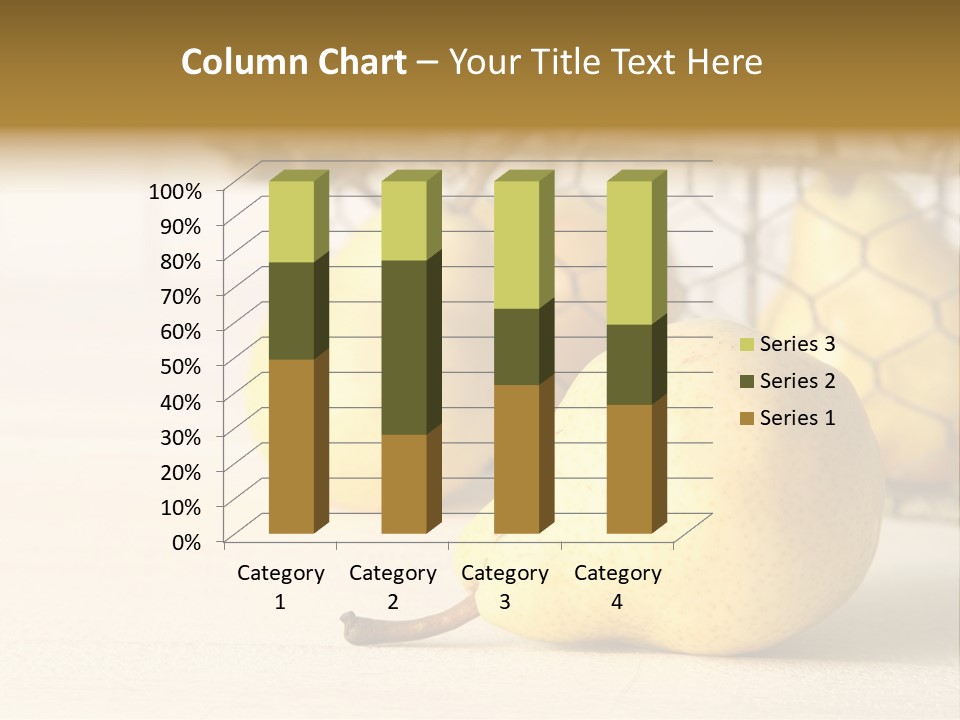 Couple Vitamin Color PowerPoint Template