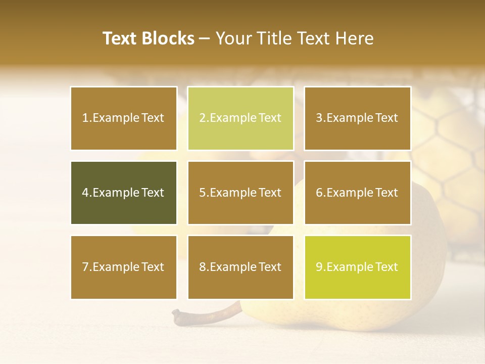 Couple Vitamin Color PowerPoint Template