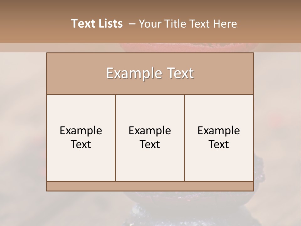 A Stack Of Colorful Macaroons Sitting On Top Of Each Other PowerPoint Template