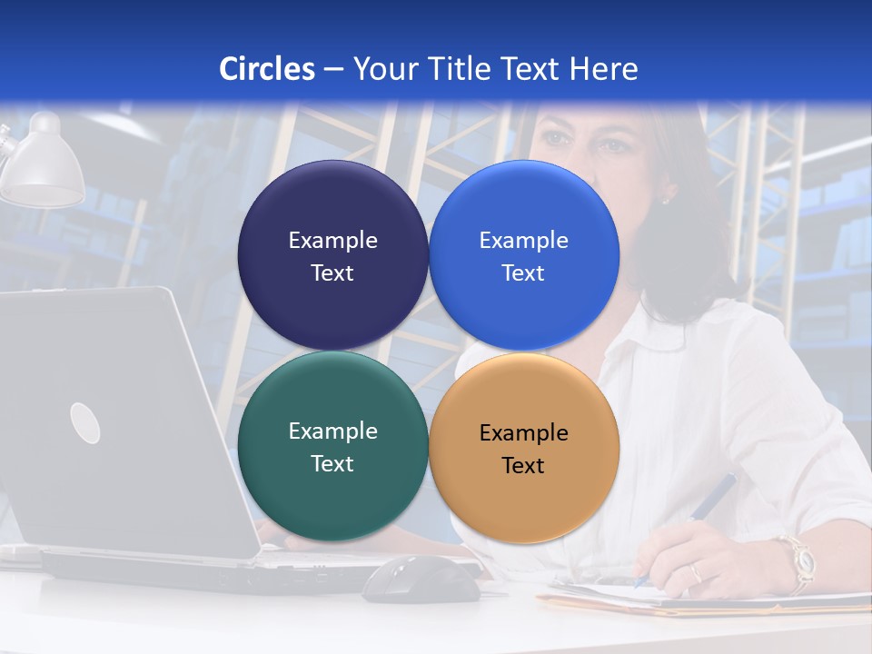 Depot Stock Working PowerPoint Template