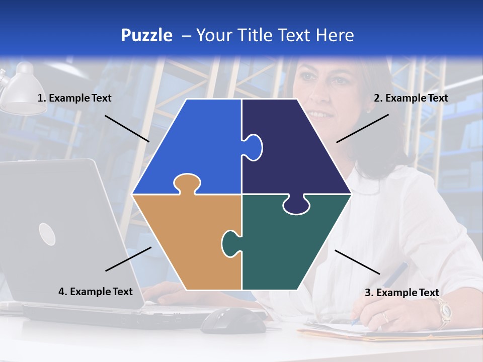 Depot Stock Working PowerPoint Template