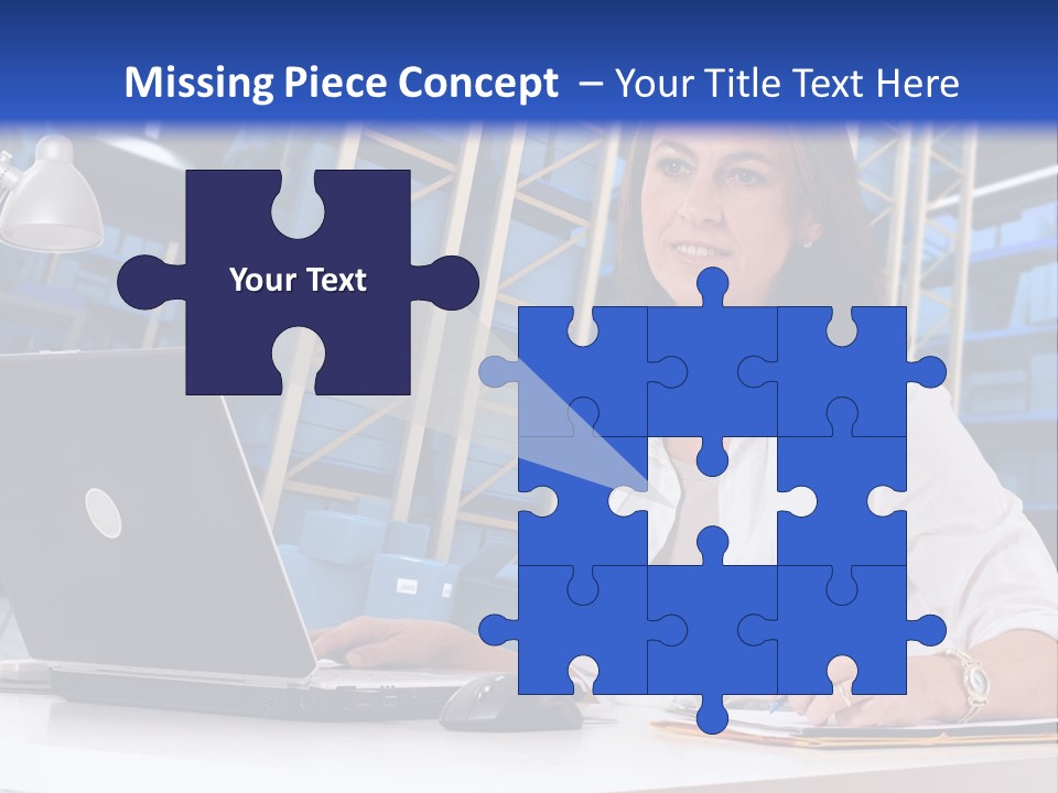 Depot Stock Working PowerPoint Template