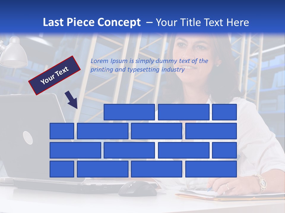 Depot Stock Working PowerPoint Template