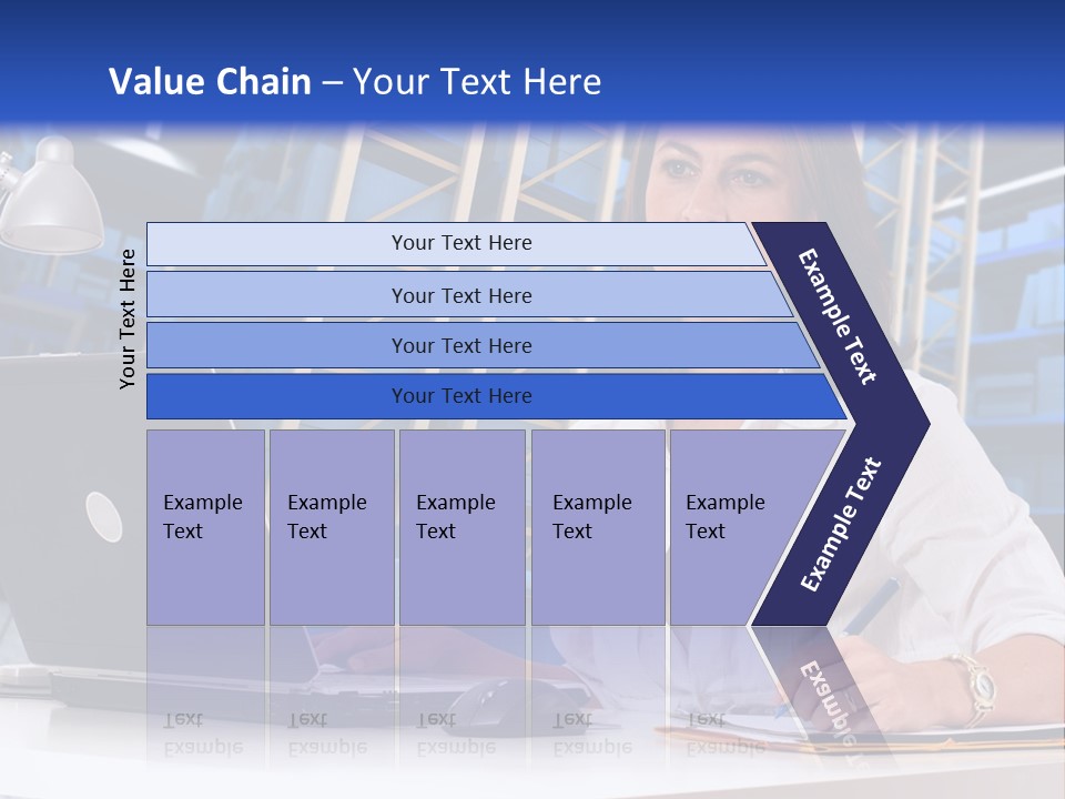 Depot Stock Working PowerPoint Template