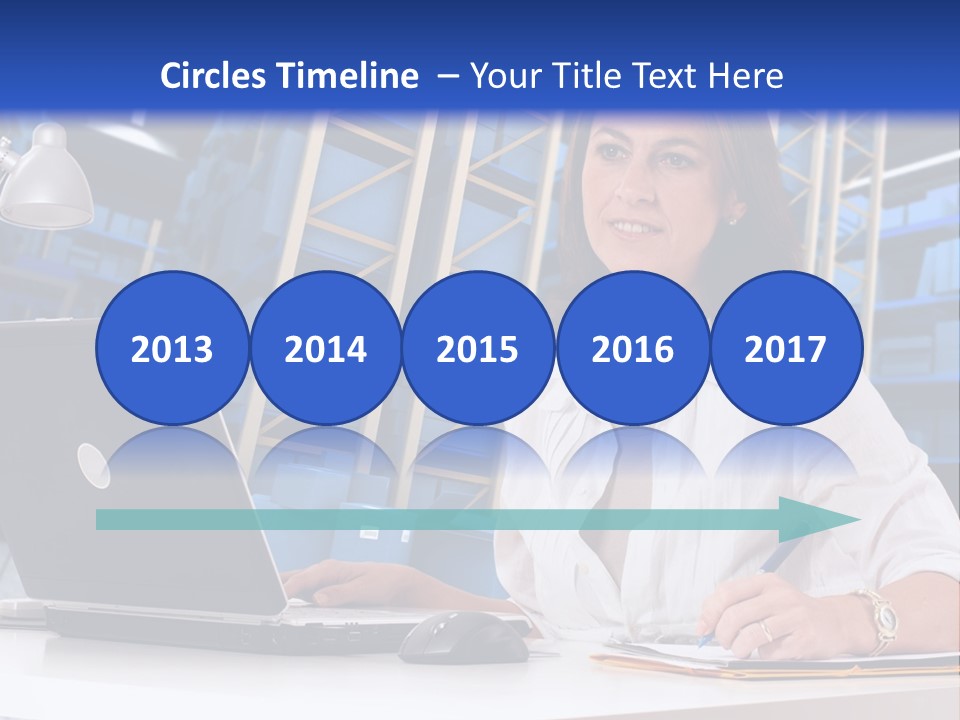 Depot Stock Working PowerPoint Template