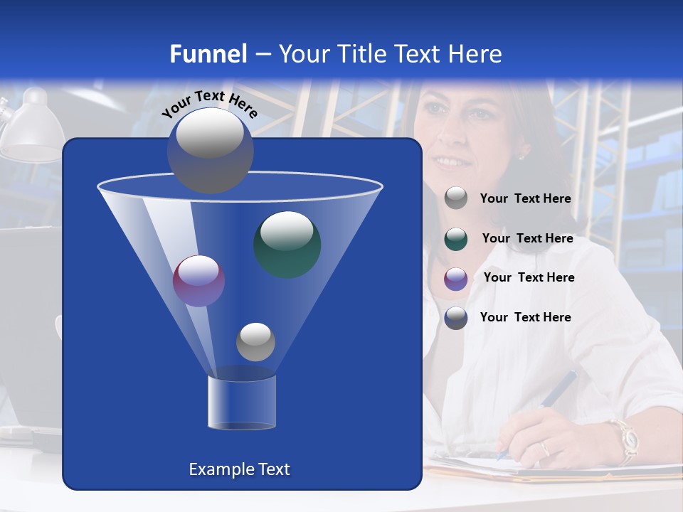 Depot Stock Working PowerPoint Template