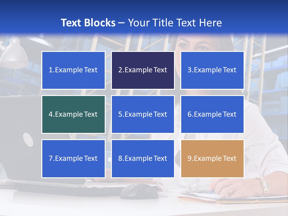Depot Stock Working PowerPoint Template