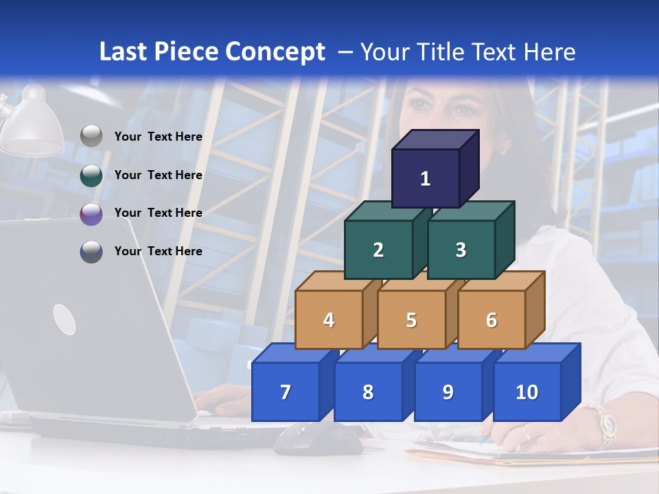Depot Stock Working PowerPoint Template