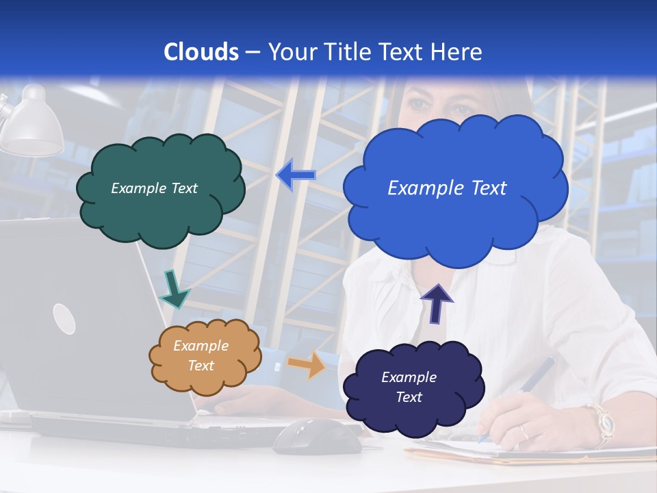 Depot Stock Working PowerPoint Template
