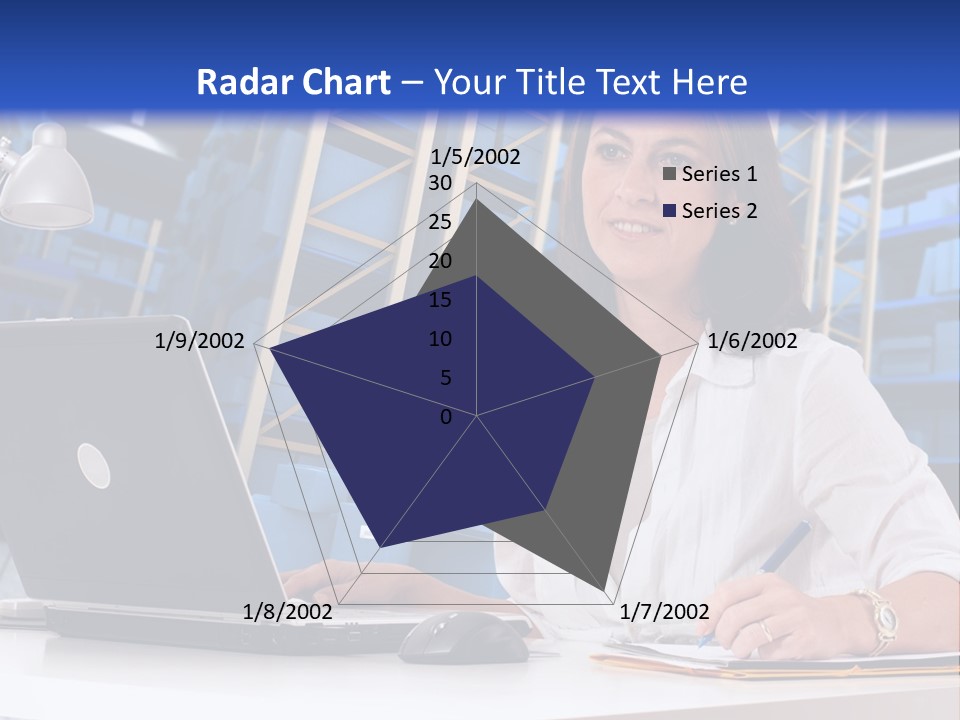 Depot Stock Working PowerPoint Template