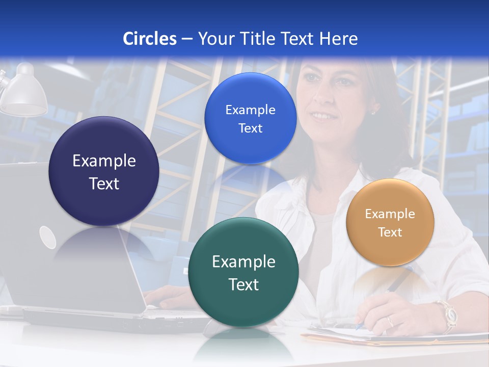 Depot Stock Working PowerPoint Template