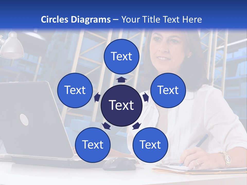 Depot Stock Working PowerPoint Template
