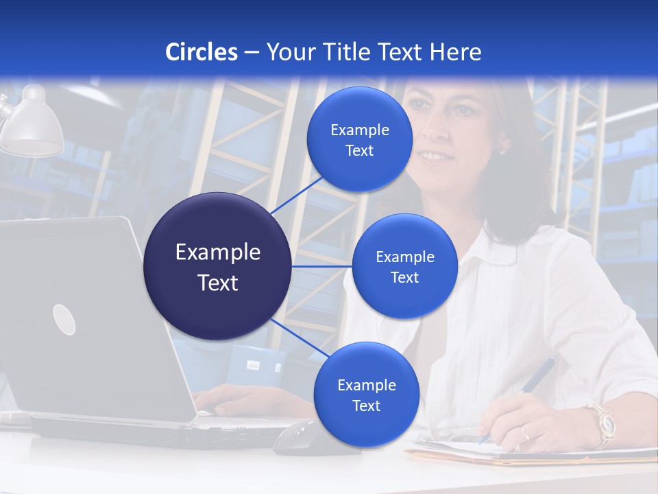 Depot Stock Working PowerPoint Template