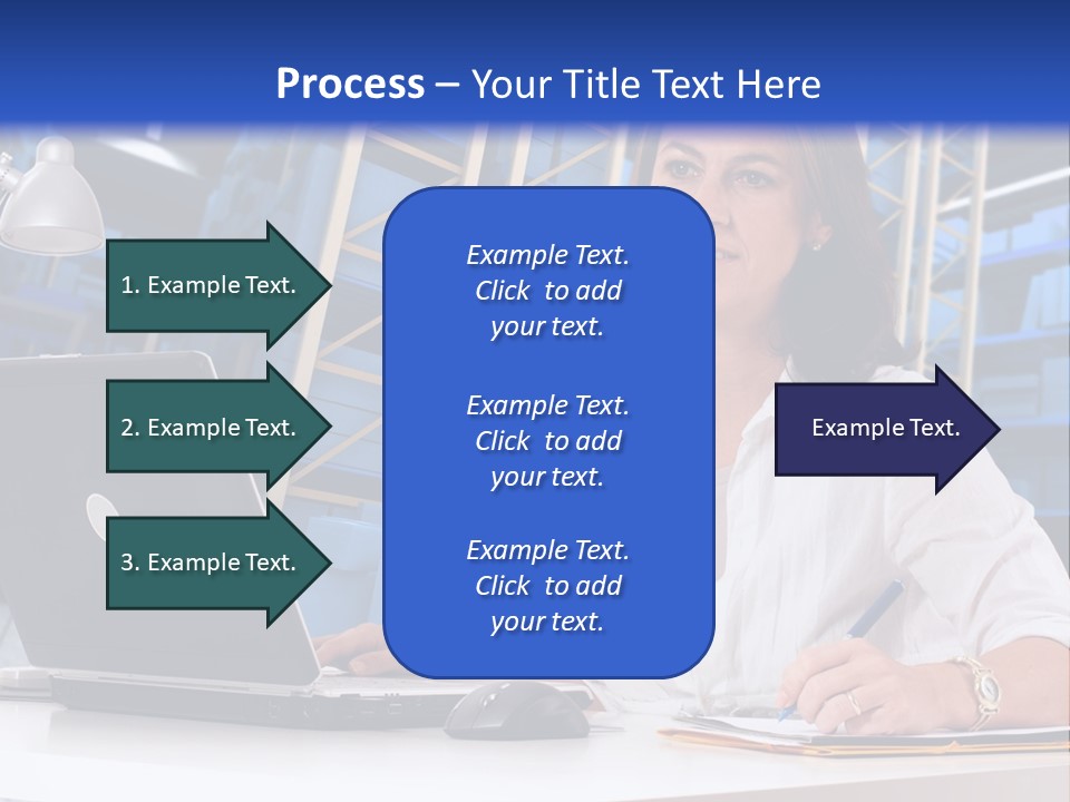 Depot Stock Working PowerPoint Template