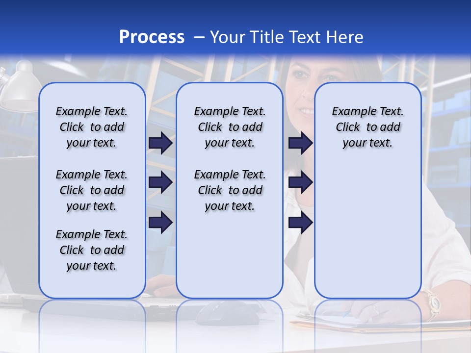 Depot Stock Working PowerPoint Template