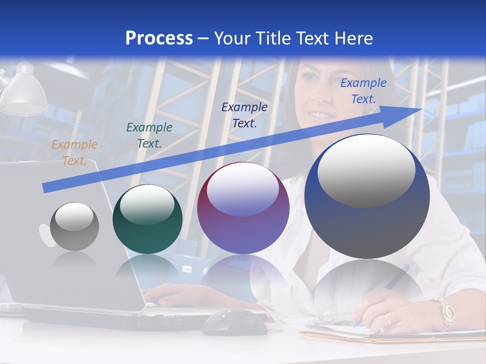 Depot Stock Working PowerPoint Template
