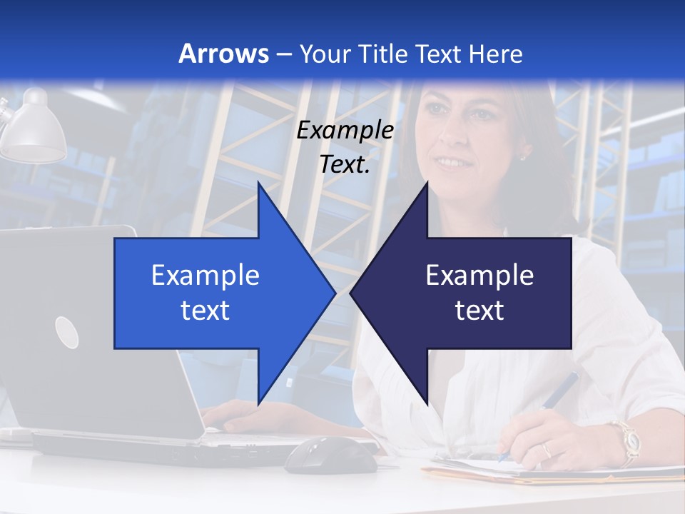Depot Stock Working PowerPoint Template