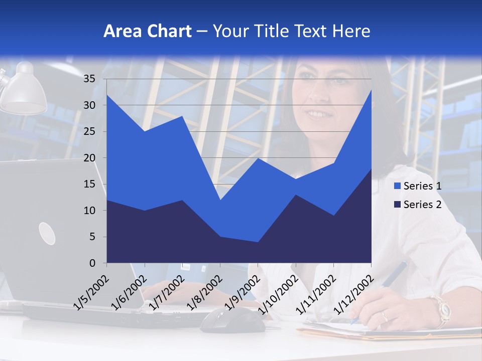 Depot Stock Working PowerPoint Template
