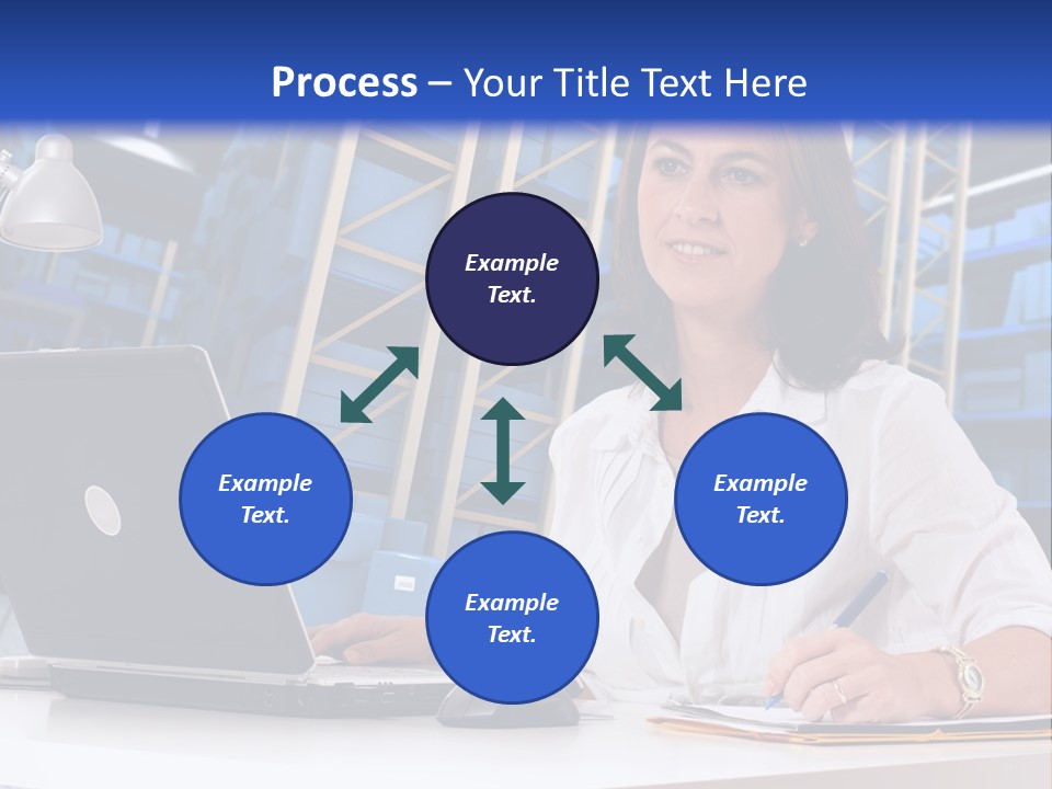 Depot Stock Working PowerPoint Template