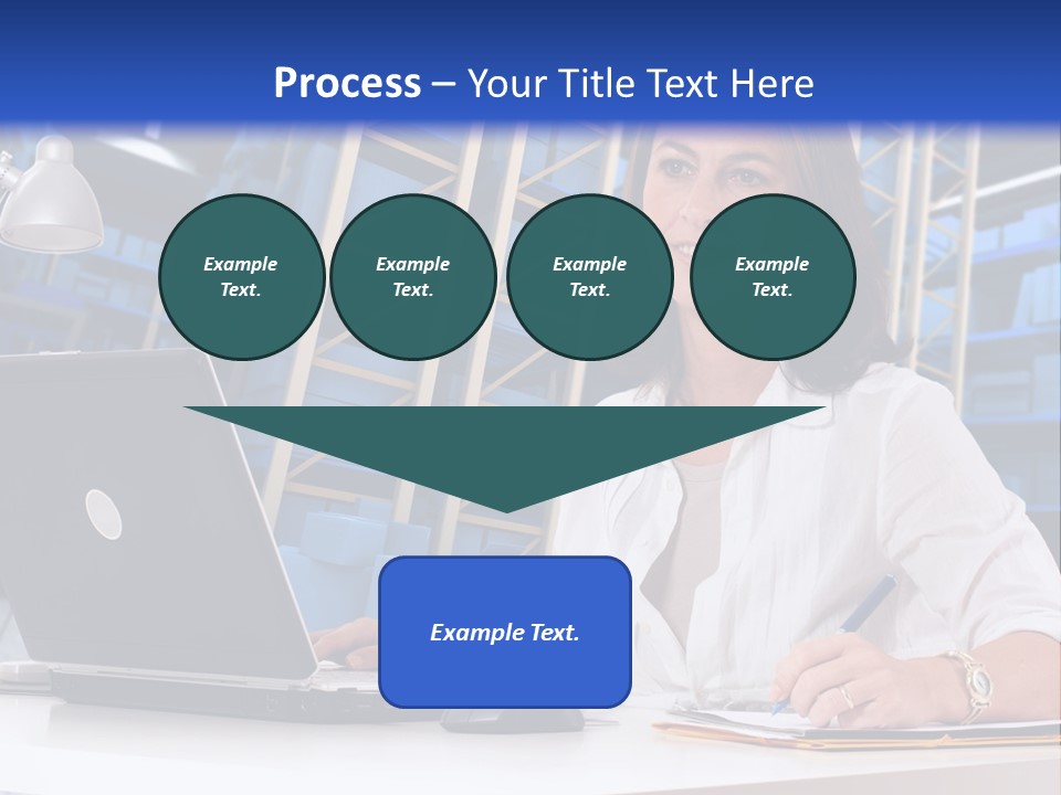 Depot Stock Working PowerPoint Template