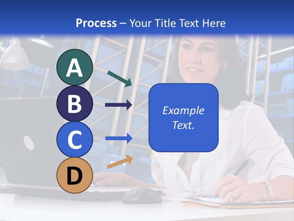 Depot Stock Working PowerPoint Template