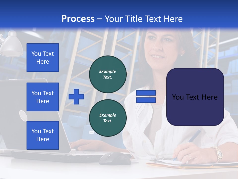 Depot Stock Working PowerPoint Template