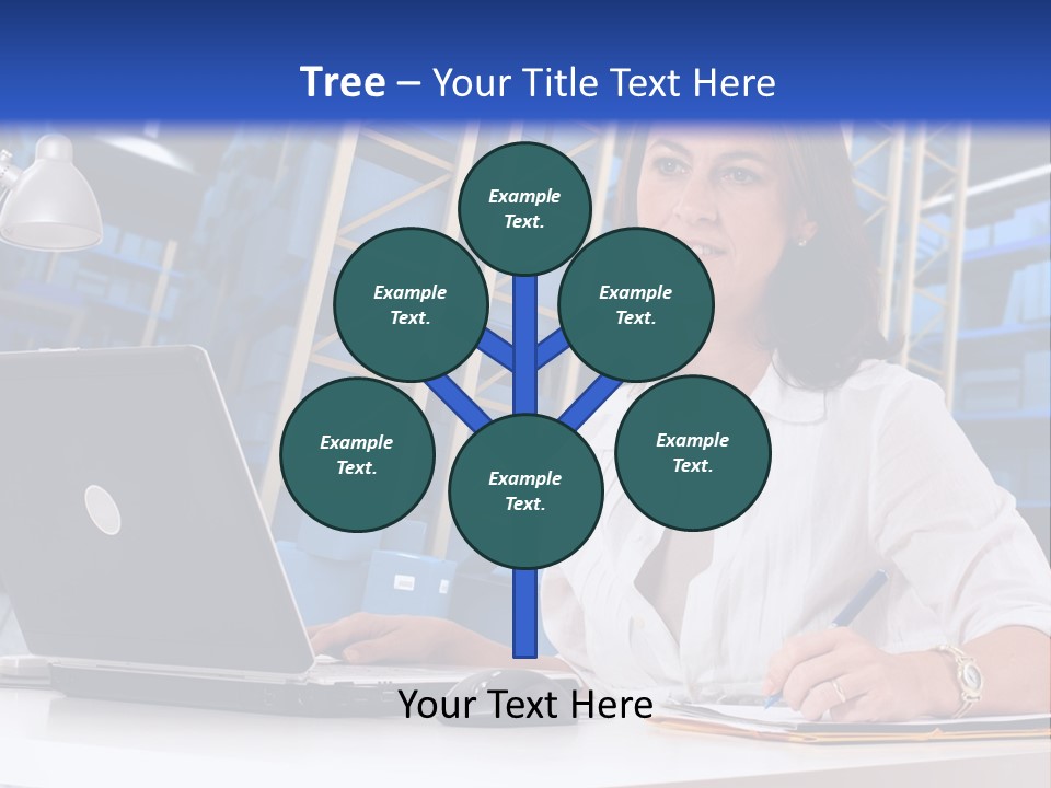 Depot Stock Working PowerPoint Template