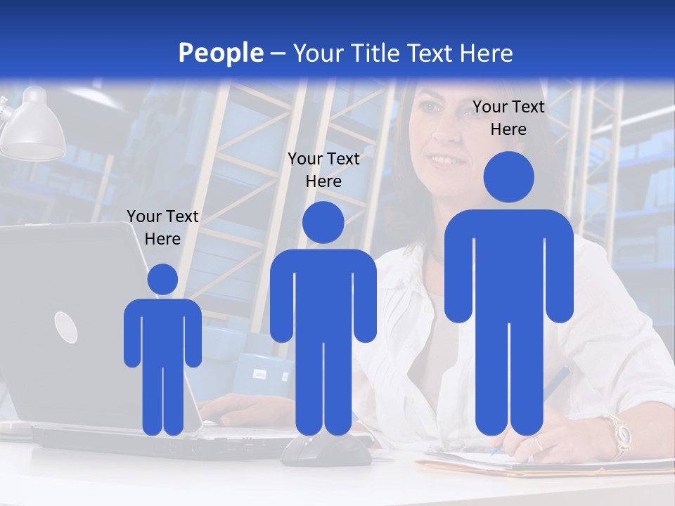 Depot Stock Working PowerPoint Template