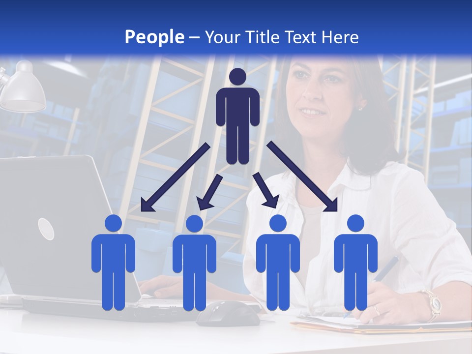 Depot Stock Working PowerPoint Template